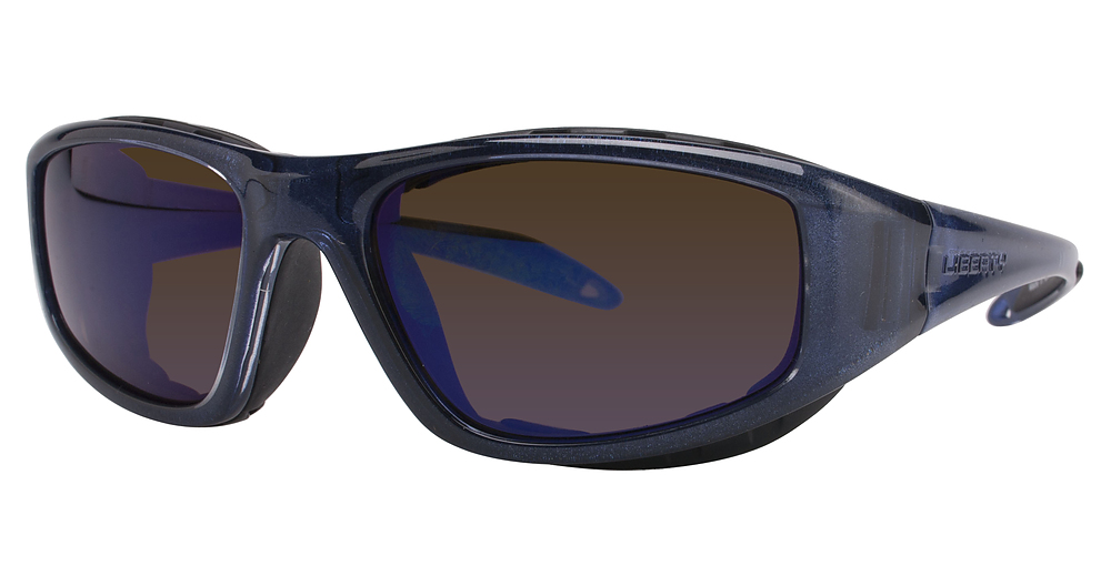 Translucent Blue / Ambler With Blue Flash Mirror