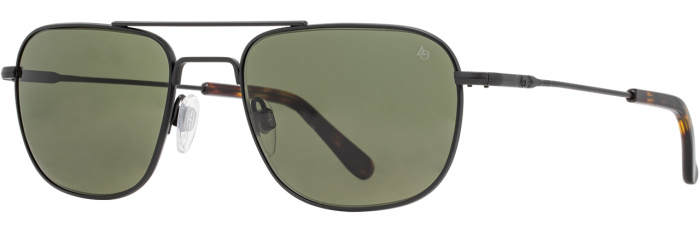 Matte Black / Green Nylon Polarized