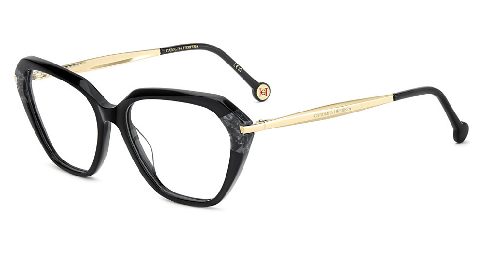 Carolina Herrera HER 0349 cateye eyeglasses in Black