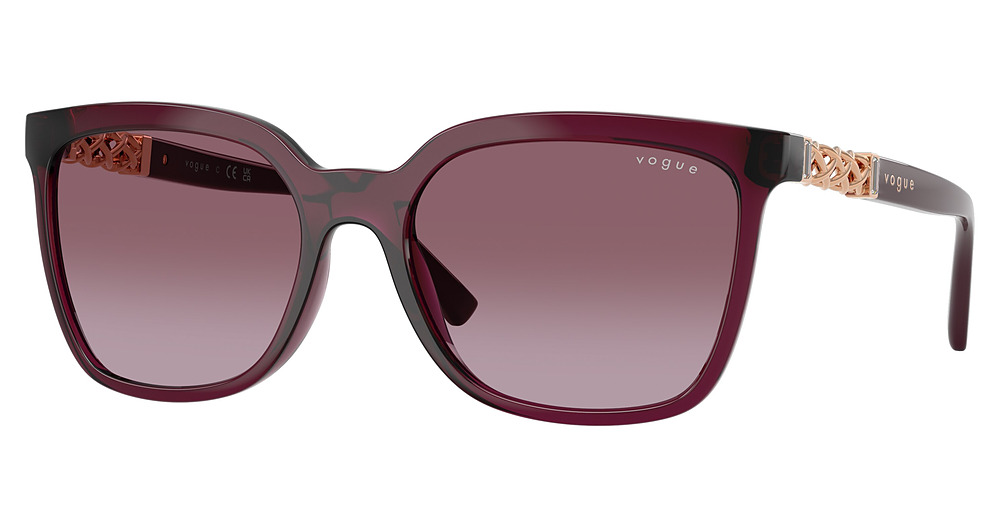TRANSPARENT CHERRY / GRADIENT VIOLET