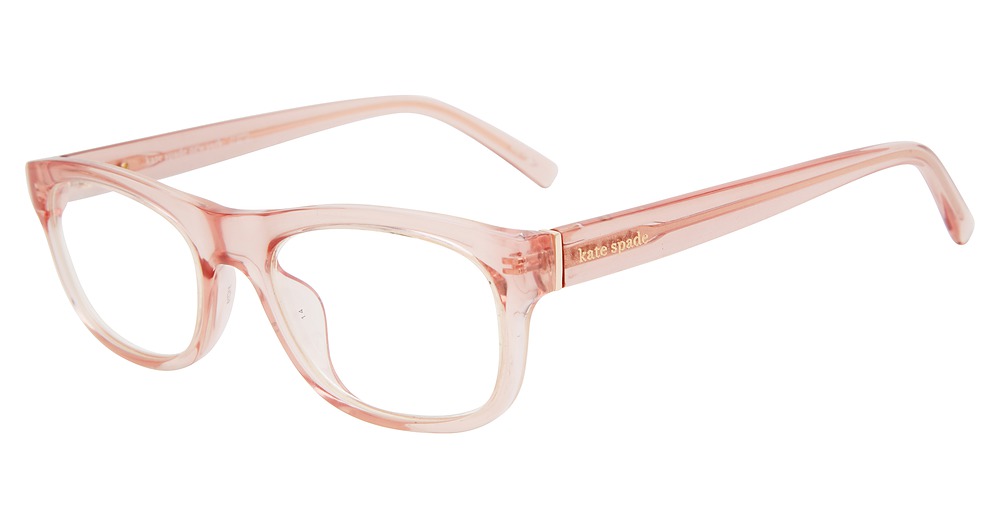 Kate Spade EVIE/BB rectangle eyeglasses in Pink