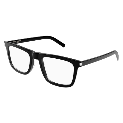 Saint Laurent SL 547 SLIM OPT rectangle eyeglasses in Black