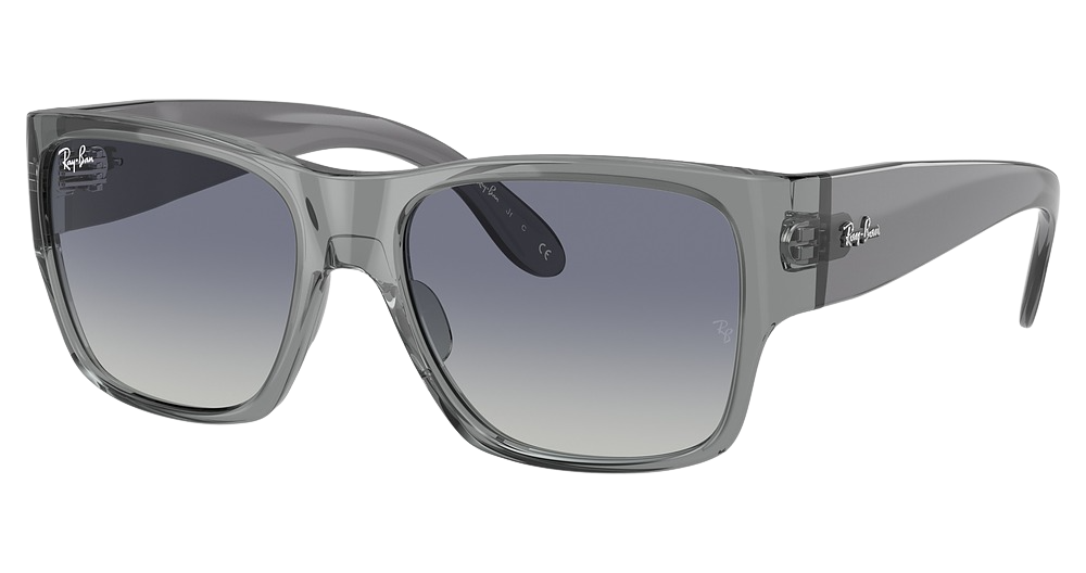 TRANSPARENT GREY / GREY GRADIENT BLUE