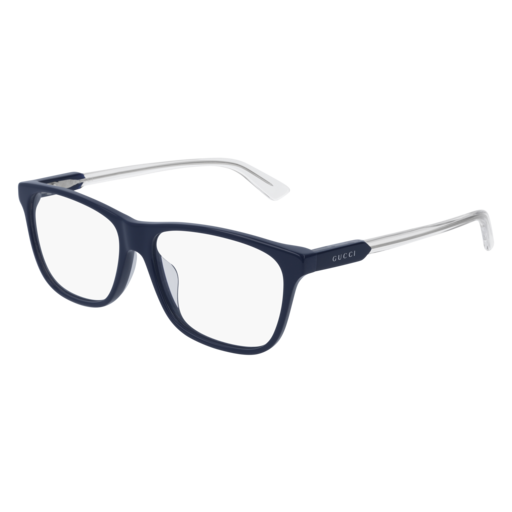 Gucci GG0492OA rectangle sunglasses in Blue