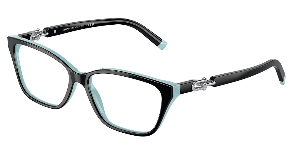 BLACK ON TIFFANY BLUE