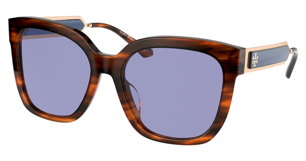 DARK WOOD / SOLID BLUE