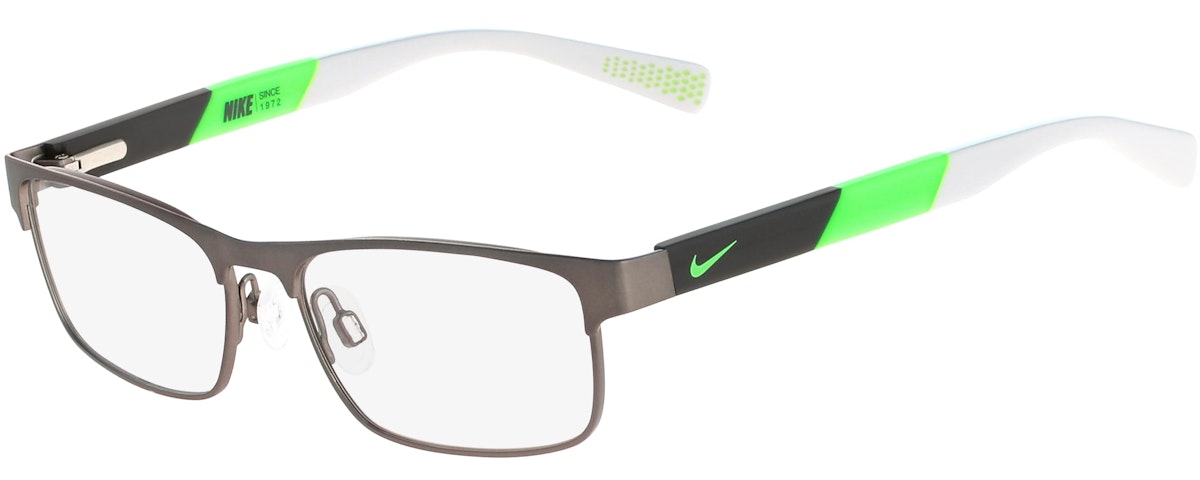 BRUSHED GUNMETAL-FLASH LIME