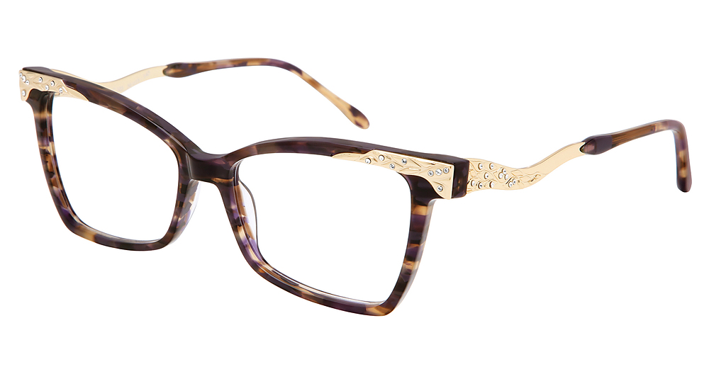 BROWN-PURPLE-GOLD