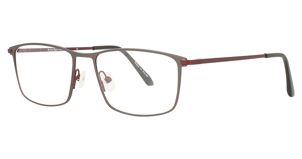Graphite/Burgundy