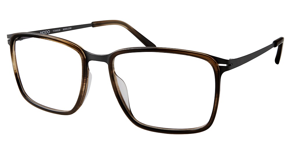 Modo 4516 rectangle eyeglasses in Bark