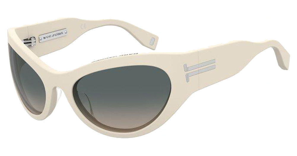 Marc Jacobs MJ 1087/S cateye sunglasses in Ivory/Grey Brown Doubleshade