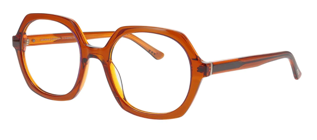 BROWN MEDIUM TRANSPARENT