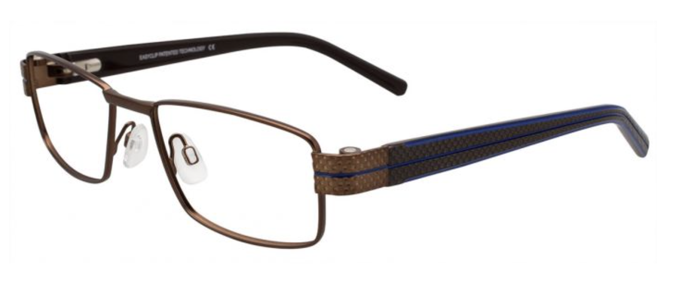 Satin Brown & Blue