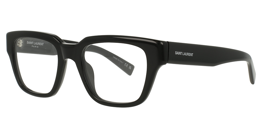 Saint Laurent SL 804 rectangle eyeglasses in Black