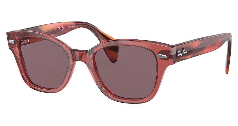 TRANSPARENT PINK / DARK VIOLET POLAR