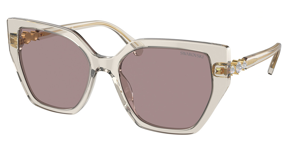 TRANSPARENT BEIGE / VIOLET