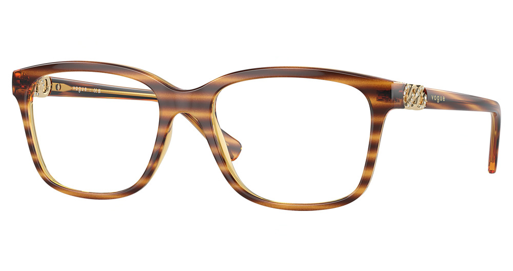 STRIPED DARK HAVANA