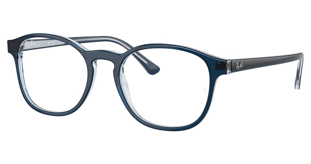 BLU ON TRANSPARENT BLU