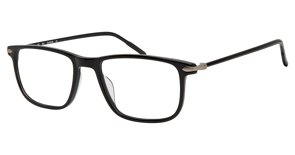 Modo LEE rectangle eyeglasses in Black
