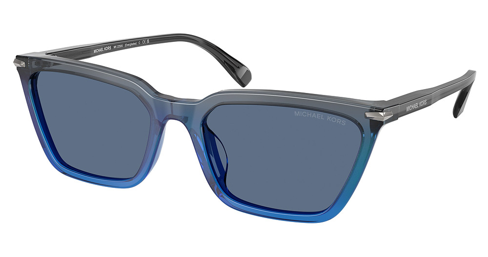 GREY GRADIENT / BLUE SOLID
