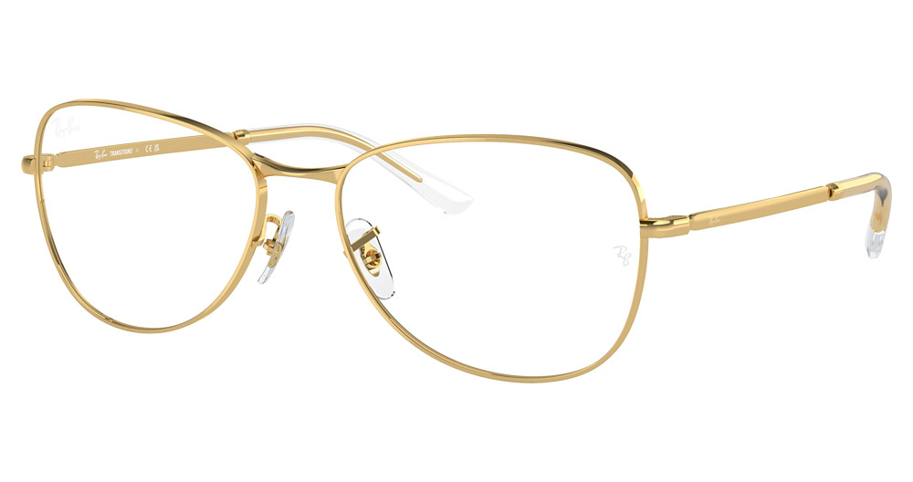 Ray-Ban RB3733 aviator sunglasses in Arista/Grey Transition