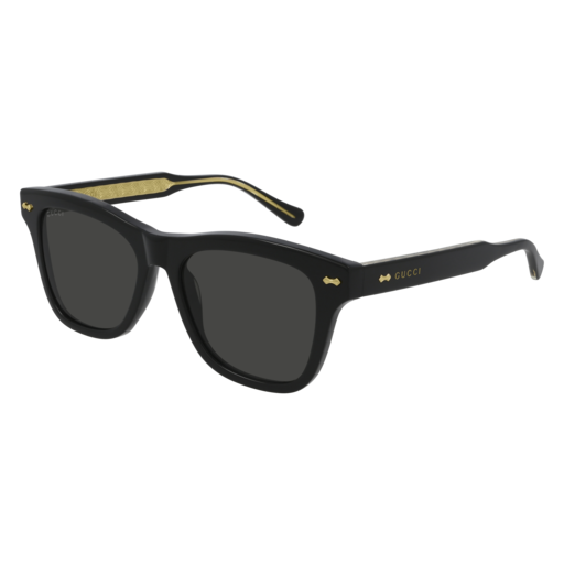 Gucci GG0910S rectangle sunglasses in Black Black Grey/Grey