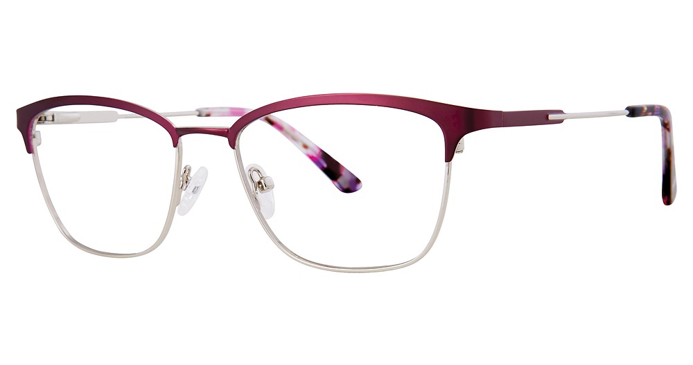 matte plum/silver