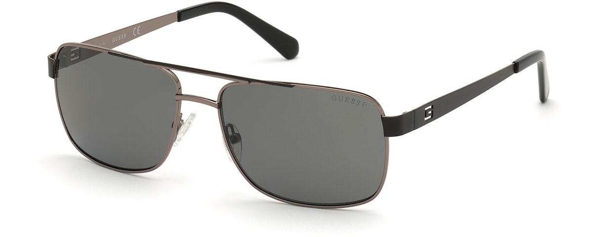 Shiny Gunmetal / Smoke Polarized