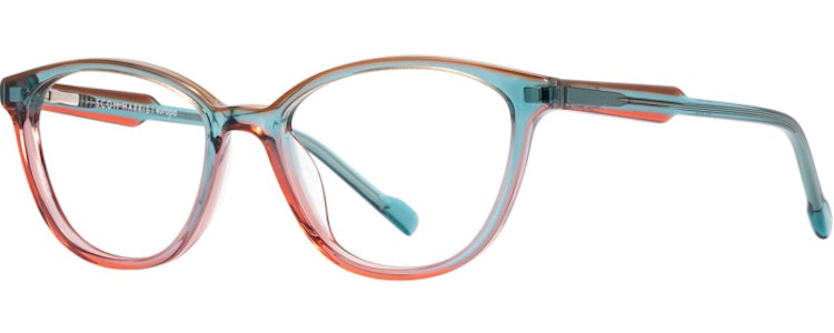Teal / Watermelon