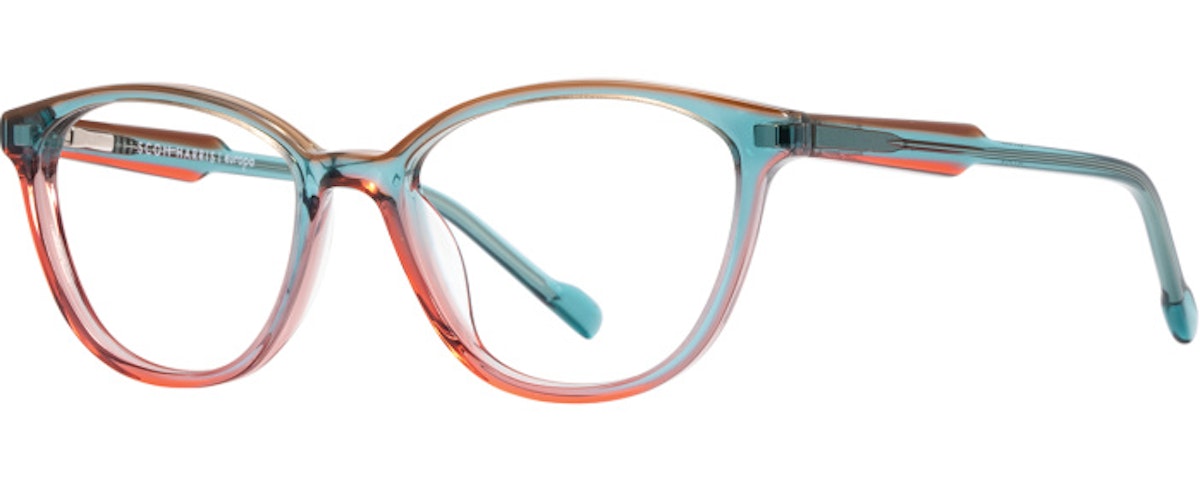 Teal / Watermelon