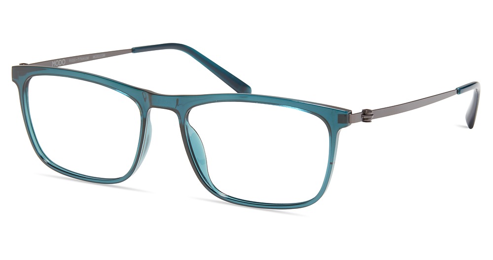 Modo 7026 round eyeglasses in Teal