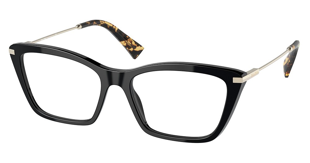 Miu Miu MU 01UV cateye eyeglasses in Black