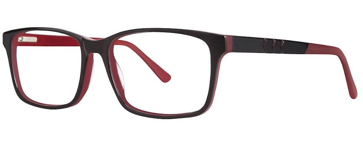 black/burgundy matte