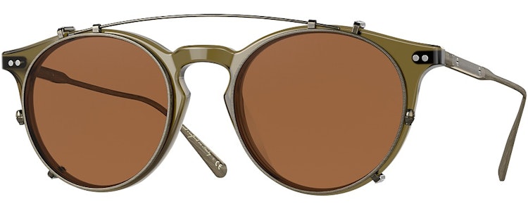 DUSTY OLIVE / PERSIMMON