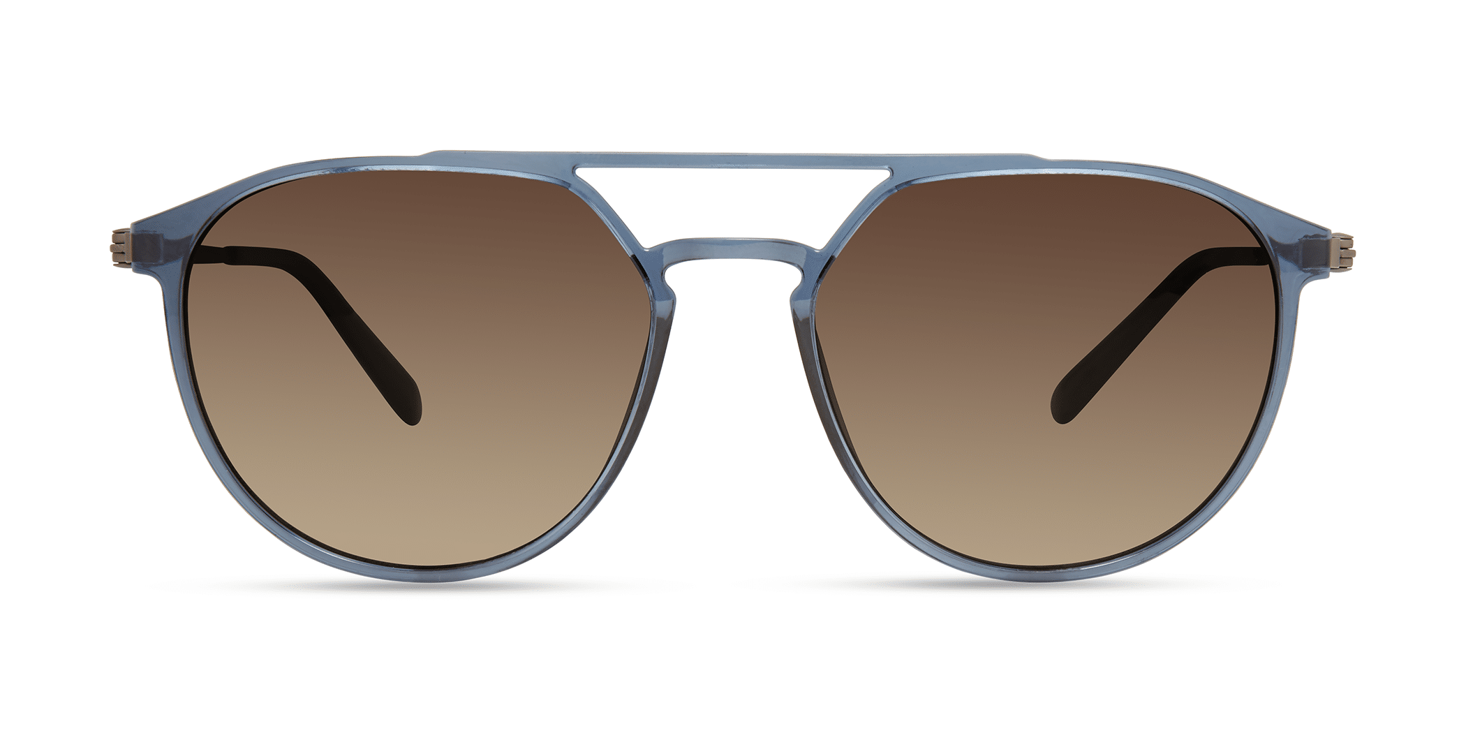 Modo 702 aviator sunglasses in Greyish Blue Sun Lens Cat. 3