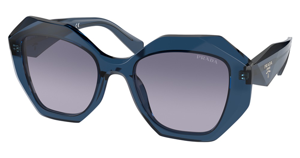 BLUE TRANSPARENT / LIGHT VIOLET GRADIENT BLUE