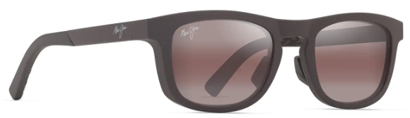 Matte Solid Dark Brown / Maui Rose
