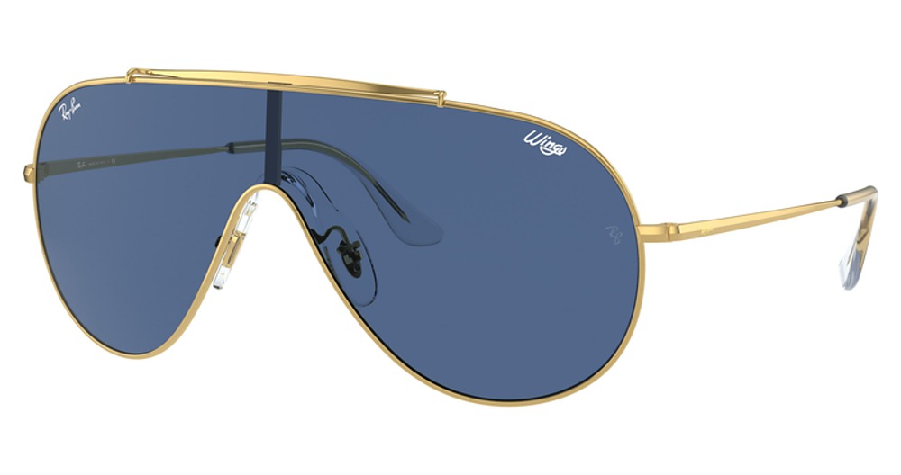 Ray-Ban RB3597 WINGS sunglasses in Arista/Dark Blue