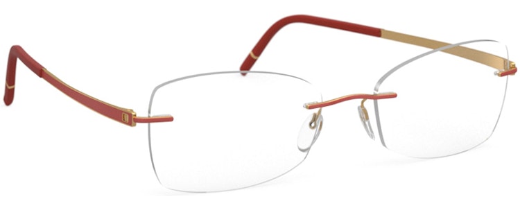 Gold / Siena Red