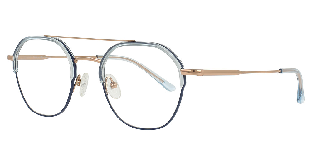 BLUE CRYS/ROSE GOLD