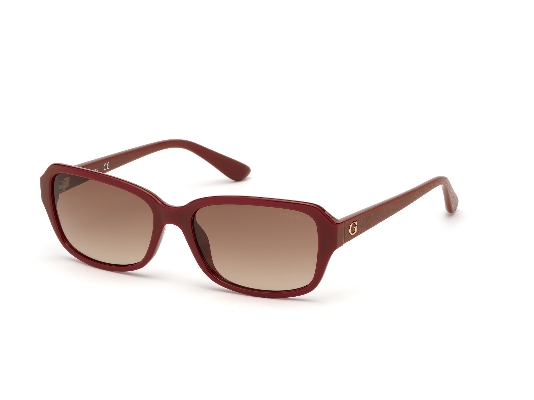 Shiny Red / Gradient Brown