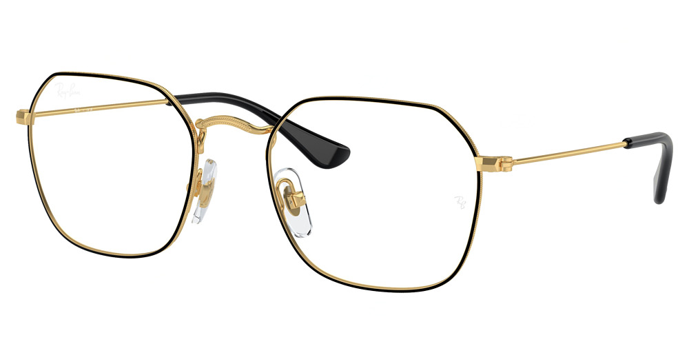 Ray-Ban RY9594V square eyeglasses in Black on Arista