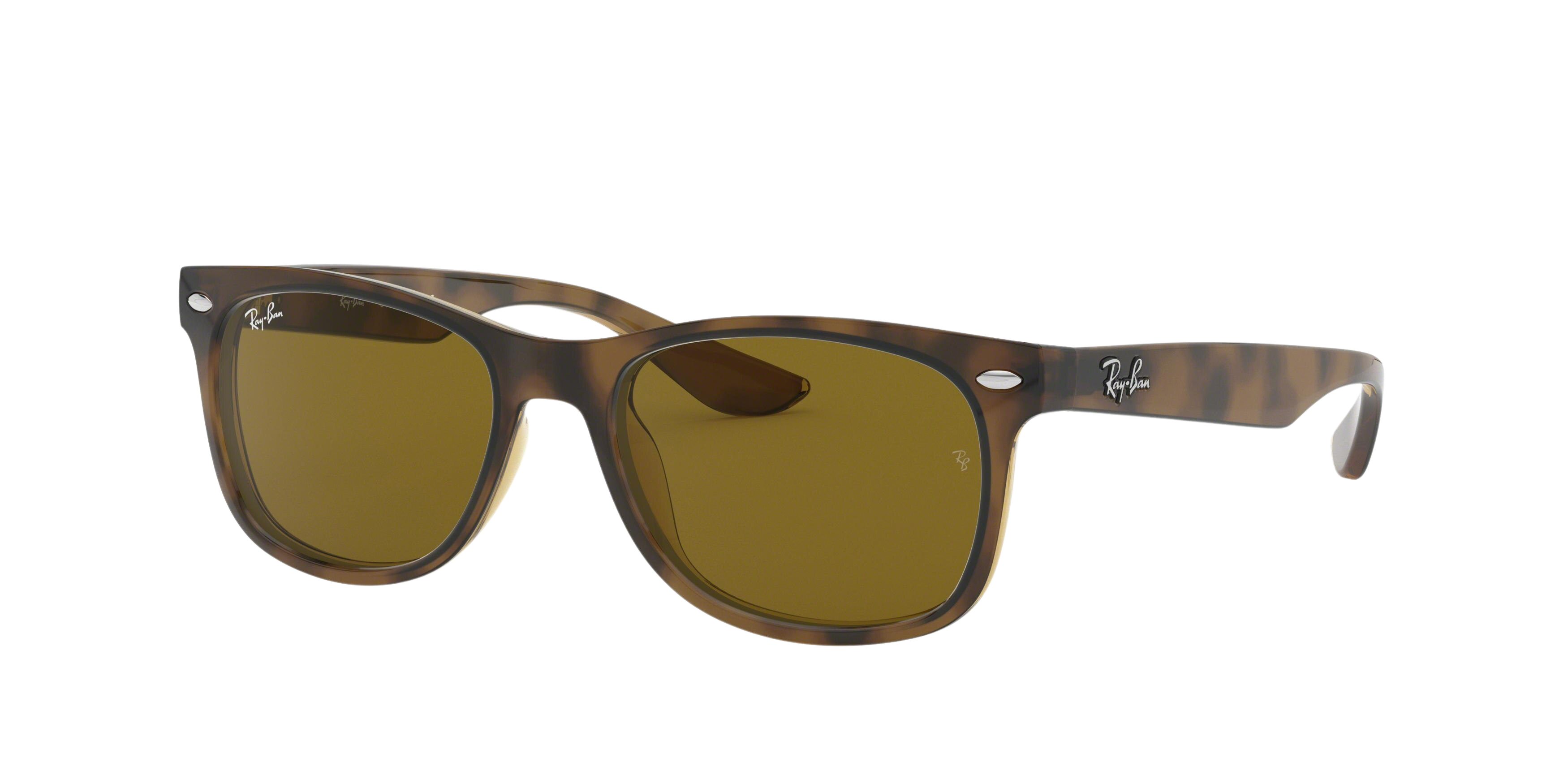 Ray-Ban RJ9052S square sunglasses in Shiny Havana