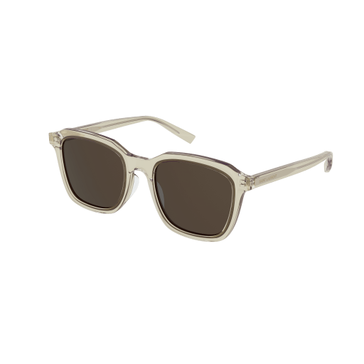 Saint Laurent SL 457 rectangle eyeglasses in Yellow Yellow Brown