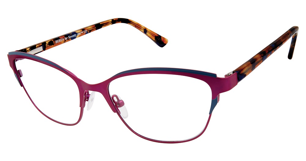 Raspberry/Navy