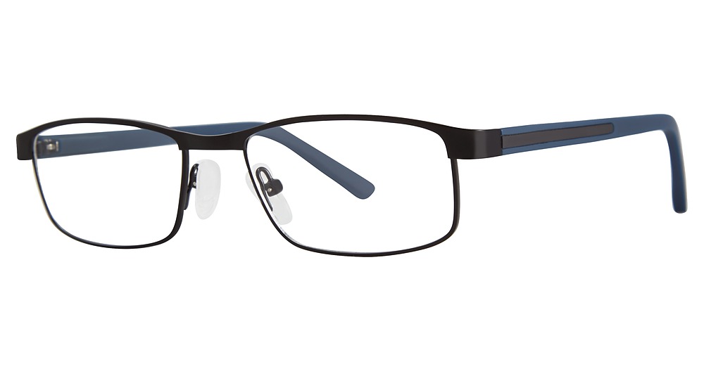 matte black/blue