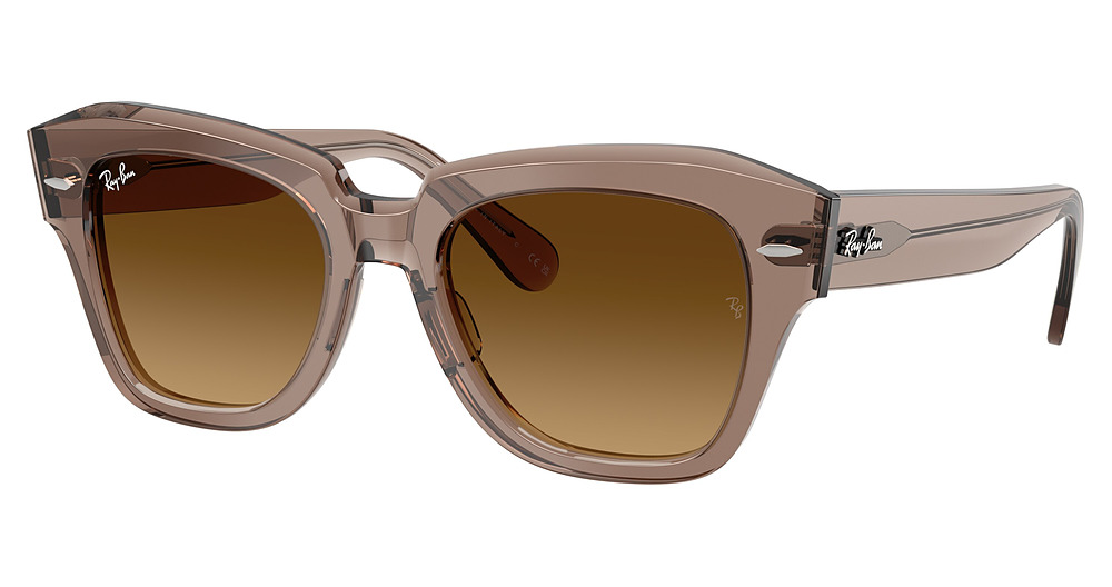 TRANSPARENT LIGHT BROWN / GRADIENT BROWN