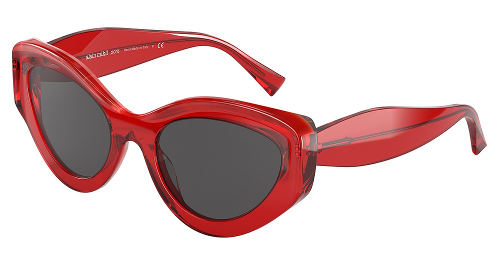 TRANSLUCENT RED/ROUGE MI / GREY