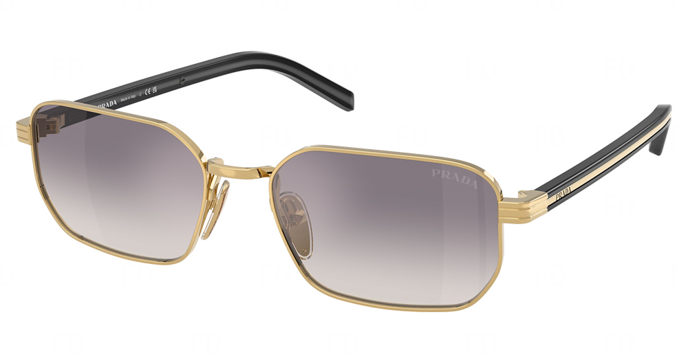 GOLD / CLEAR GRAD BLUE MIRROR SILVER