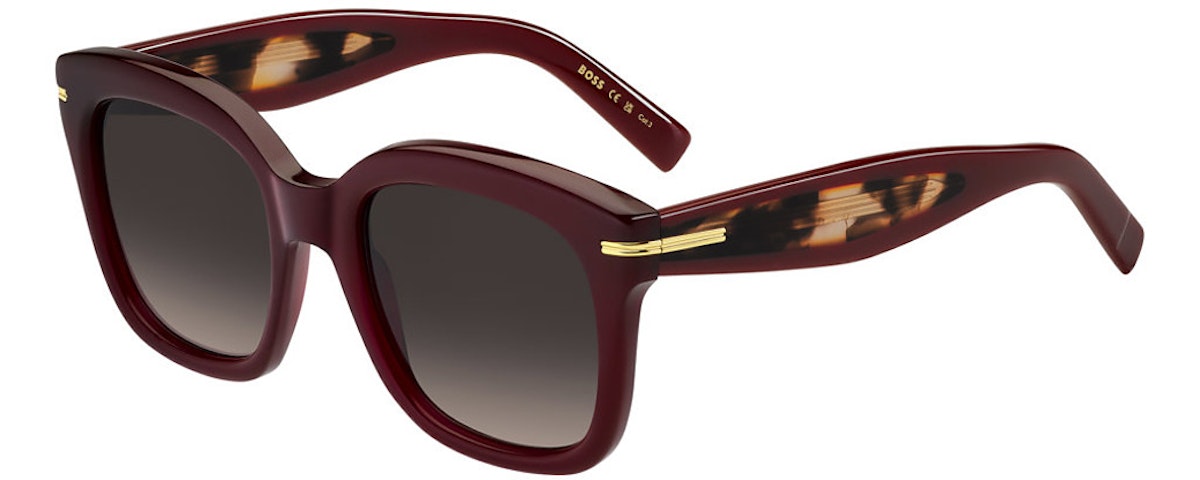BURGUNDY / BROWN SHADED